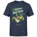 Universal Monsters Creature From The Black Lagoon Vintage Poster Men's T-Shirt - Navy