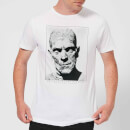 Universal Monsters The Mummy Portrait Men's T-Shirt - White
