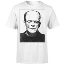 Universal Monsters Frankenstein Portrait Men's T-Shirt - White