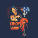 Universal Monsters The Mummy Vintage Poster Men's T-Shirt - Navy