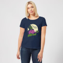 Universal Monsters The Wolfman Retro Women's T-Shirt - Navy