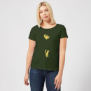 Universal Monsters Frankenstein Illustrated Women's T-Shirt - Forest Green