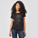 Universal Monsters Frankenstein Black and White Women's T-Shirt - Black
