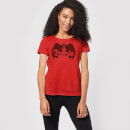 Universal Monsters Dracula Crest Women's T-Shirt - Red