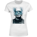 Universal Monsters Frankenstein Glitch Women's T-Shirt - White
