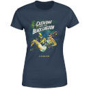 Universal Monsters Creature From The Black Lagoon Vintage Poster Women's T-Shirt - Navy