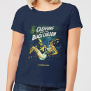 Universal Monsters Creature From The Black Lagoon Vintage Poster Women's T-Shirt - Navy
