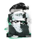 Universal Monsters Frankenstein Collage Women's T-Shirt - White