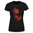 Universal Monsters The Wolfman Illustrated Women's T-Shirt - Black