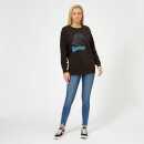 Universal Monsters The Invisible Man Greyscale Women's Sweatshirt - Black