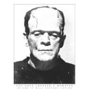 Universal Monsters Frankenstein Portrait Women's Sweatshirt - White
