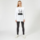 Universal Monsters Frankenstein Portrait Women's Sweatshirt - White