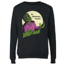 Universal Monsters The Wolfman Retro Women's Sweatshirt - Black