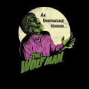 Universal Monsters The Wolfman Retro Women's Sweatshirt - Black
