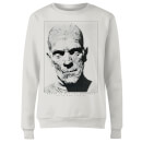 Universal Monsters The Mummy Portrait Women's Sweatshirt - White