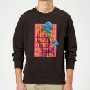 Universal Monsters Invisible Man Retro Sweatshirt - Black