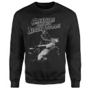 Universal Monsters Creature From The Black Lagoon Black and White Sweatshirt - Black