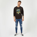 Universal Monsters Creature From The Black Lagoon Vintage Poster Sweatshirt - Black