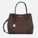 MICHAEL MICHAEL KORS Women's Mercer Gallery Center Zip Tote Bag - Logo