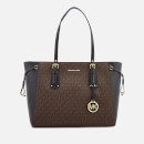 MICHAEL MICHAEL KORS Women's Voyager Tote Bag - Brown/Black