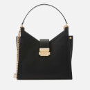 MICHAEL MICHAEL KORS Women's Whitney Chain Shoulder Tote Bag - Black