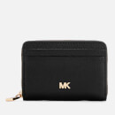 MICHAEL MICHAEL KORS Women's Money Pieces Zip Around Coin Card Case - Black
