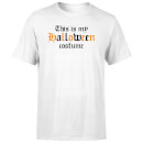 The Is My Halloween Costume Men's T-Shirt - White