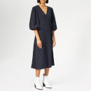 Ganni Women's Clark Dress - Total Eclipse