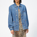 Ganni Women's Blackstone Jacket - Medium Dark Denim