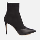 MICHAEL MICHAEL KORS Women's Vicky Knitted Heeled Shoe Boots - Black
