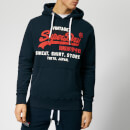Superdry Men's Sweatshirt Shop Duo Hoody - Eclipse Navy