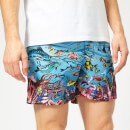 Orlebar Brown Men's Bulldog GW Swim Shorts - Reef Scene