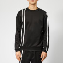 Helmut Lang Men's Sport Stripe Sweatshirt - Black/White