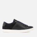 Barbour Men's Ariel Cupsole Trainers - Navy