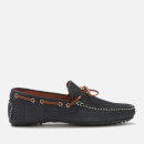 Barbour Men's Eldon Suede Driver Shoes - Dark Blue