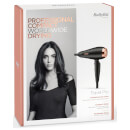 BaByliss Travel Pro AC Hair Dryer - Black/Rose Gold