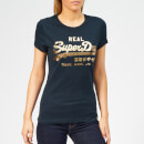 Superdry Women's Vintage Logo Metalwork Entry T-Shirt - Eclipse Navy
