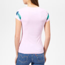 Superdry Women's Shirt Shop Varsity Entry T-Shirt - Pastel Pink Marl