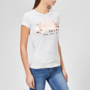 Superdry Women's Vintage Logo Metalwork Entry T-Shirt - Ice Marl