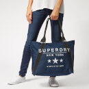 Superdry Women's Amaya Twill Tote Bag - Navy