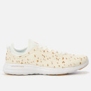Athletic Propulsion Labs Women's Phantom Calf Hair Trainers - Cream/Gold