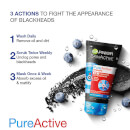 Garnier Pure Active Intensive 3 in 1 Anti-Blackhead Charcoal Wash, Scrub and Mask 150ml