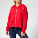 Levi's Women's Logo Trim Hoody - Lychee Red