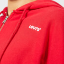 Levi's Women's Logo Trim Hoody - Lychee Red