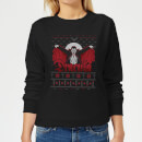Universal Monsters Dracula Christmas Women's Sweatshirt - Black