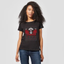 Universal Monsters Dracula Christmas Women's T-Shirt - Black