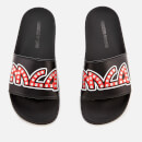 McQ Alexander McQueen Women's Chrissie Slide Sandals - Black/Silver Studs
