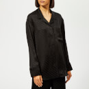 Alexander Wang Women's Long Sleeve Pyjama Shirt - Black