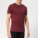 Jack Wills Men's Rousting Retro Tipped T-Shirt - Plum