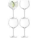 LSA Balloon Gin Balloon Glasses - Clear (Set of 4)
